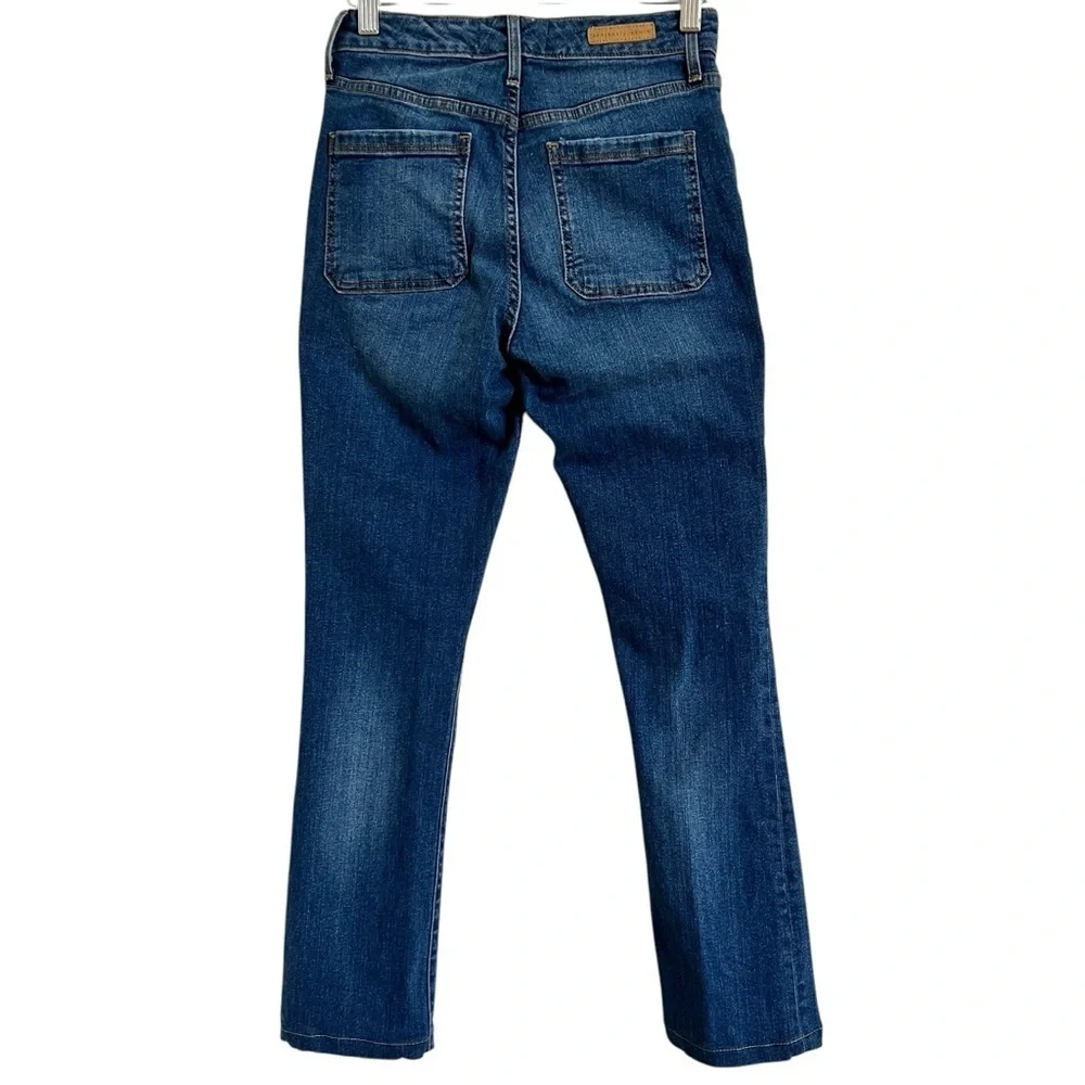 Sanctuary Retro Denim Button Fly Demi Bootcut Jeans Blue Size 25